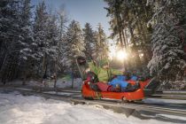 Den Alpine Coaster Osttirodler kannst Du auch im Winter nutzen. • © TVB Osttirol, Lugger Martin